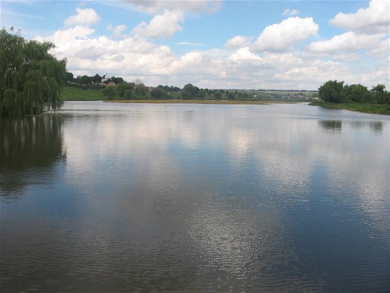 Image - The Koropets River near Pidhaitsi.